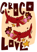 Affiche A3 - Croco Love